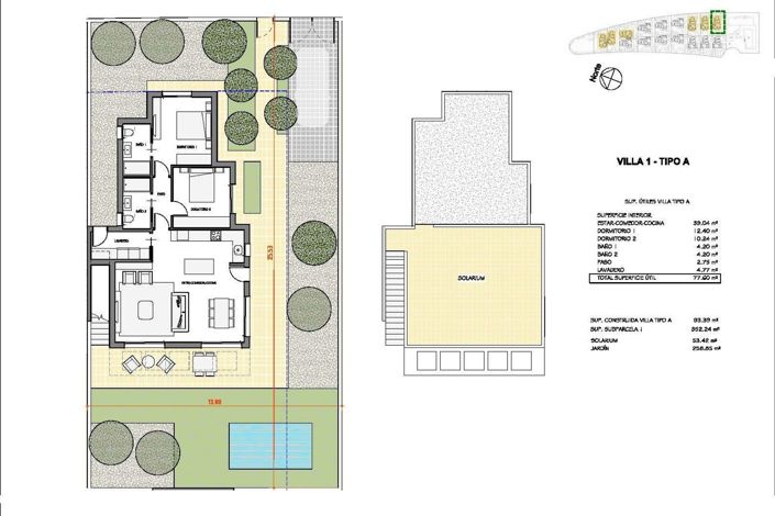 Image No.11-Villa de 2 chambres à vendre à Fuente Álamo