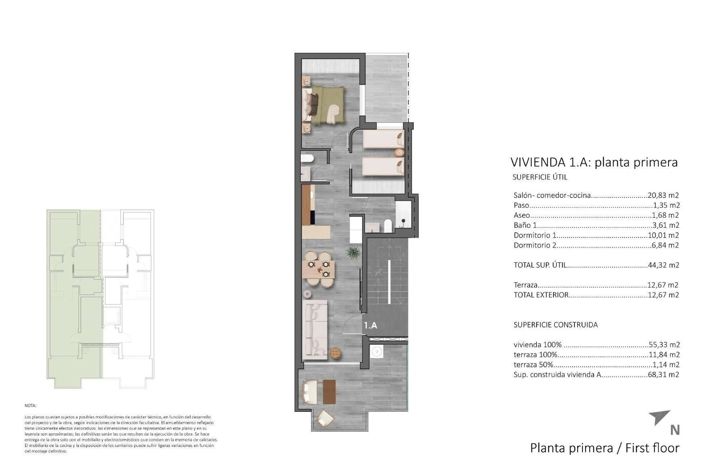 Image No.26-2 Bed Apartment for sale