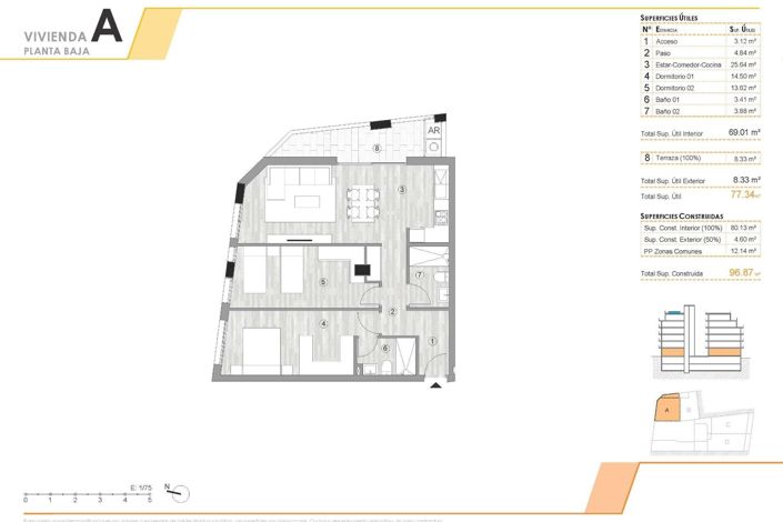 Image No.10-Appartement de 2 chambres à vendre à Alicante