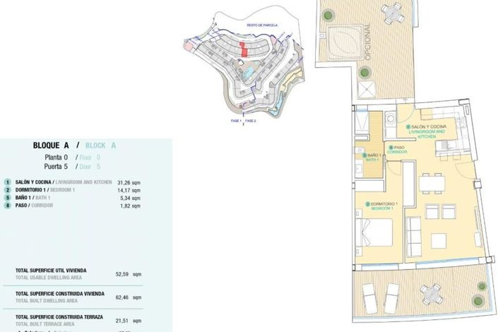 Image No.39-1 Bed Apartment for sale