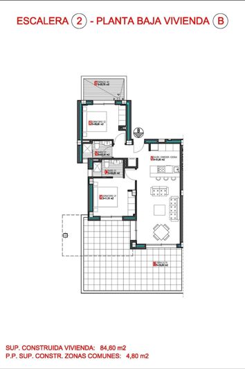 Image No.13-Appartement de 2 chambres à vendre à Alicante