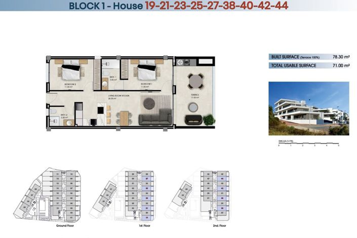 Image No.4-2 Bed Apartment for sale