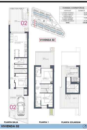 Image No.14-3 Bed Townhouse for sale