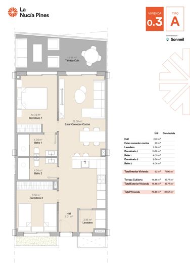 Image No.16-2 Bed Apartment for sale