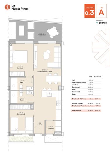 Image No.16-2 Bed Apartment for sale