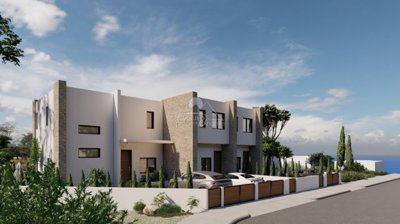 Semi Detached Villa For Sale  in  Peyia - Sea Caves