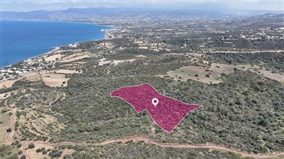Agricultural field in Neo Chorio Paphou
