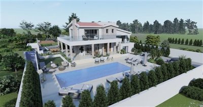 Detached Villa For Sale  in  Neo Chorio