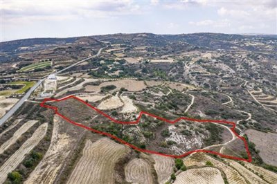 Agricultural field in Theletra, Paphos