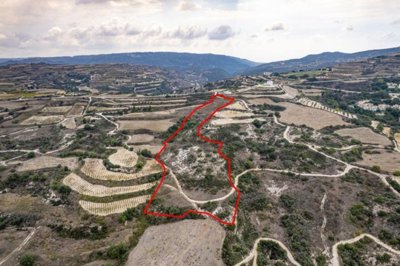 Agricultural field in Theletra, Paphos