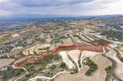 Agricultural field in Theletra, Paphos
