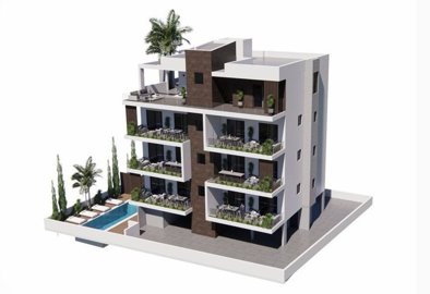 Appartement de 2 chambres à vendre à Paphos