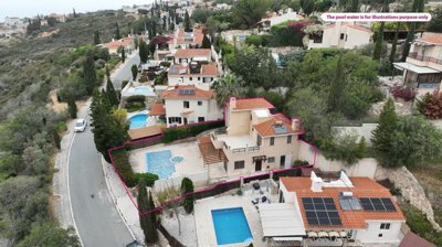 Charming 3-Bedroom Detached Villa with Private Pool, Tala, Paphos