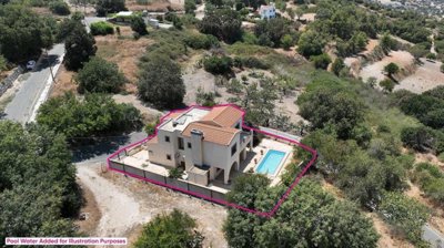 4-Bedroom Detached Villa with Panoramic Sea & Nature Views – Lysos, Paphos