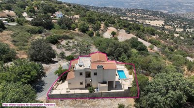 4-Bedroom Detached Villa with Panoramic Sea & Nature Views – Lysos, Paphos