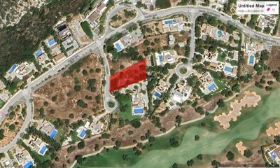 Residential Land  For Sale  in  Aphrodite Hills Golf Resort