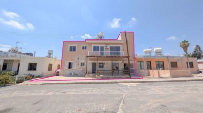 Residential Building with two Houses in Geroskipou, Paphos