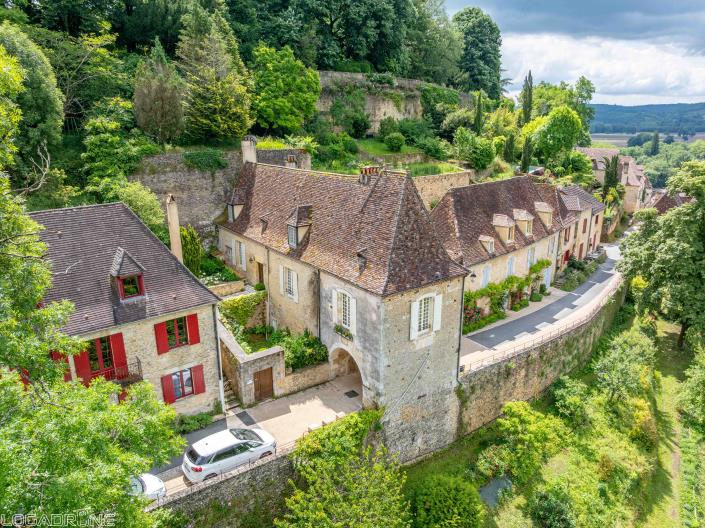 Image No.1-Châteaux de 4 chambres à vendre à Limeuil