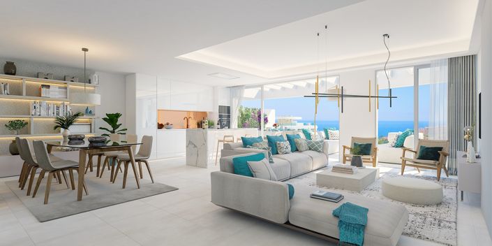 Image No.3-Penthouse de 3 chambres à vendre à Mijas Costa