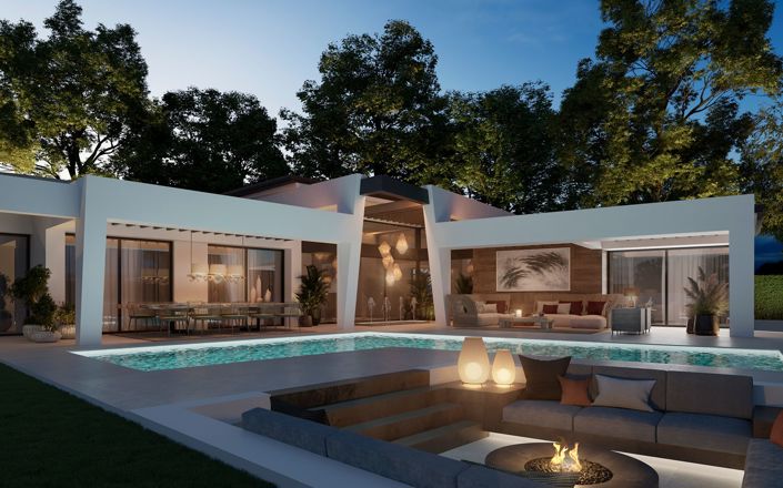 Image No.2-Villa de 4 chambres à vendre à Marbella