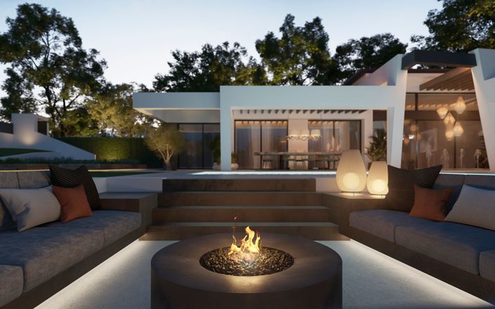 Image No.3-Villa de 4 chambres à vendre à Marbella