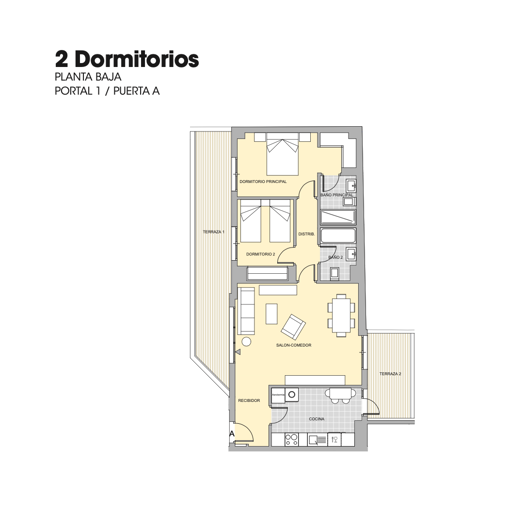 Image No.2-2 Bed Apartment for sale