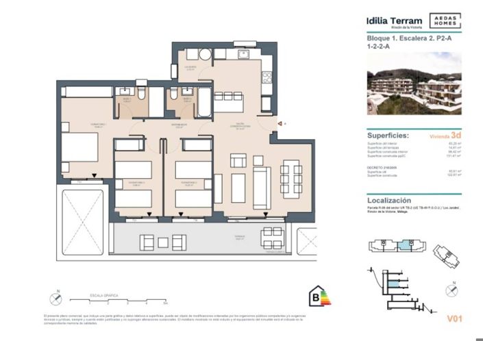 Image No.10-3 Bed Apartment for sale