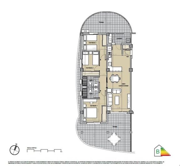 Image No.2-Appartement de 3 chambres à vendre à Benalmadena
