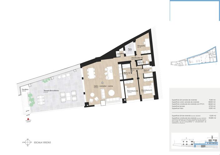 Image No.3-Appartement de 3 chambres à vendre à Málaga City
