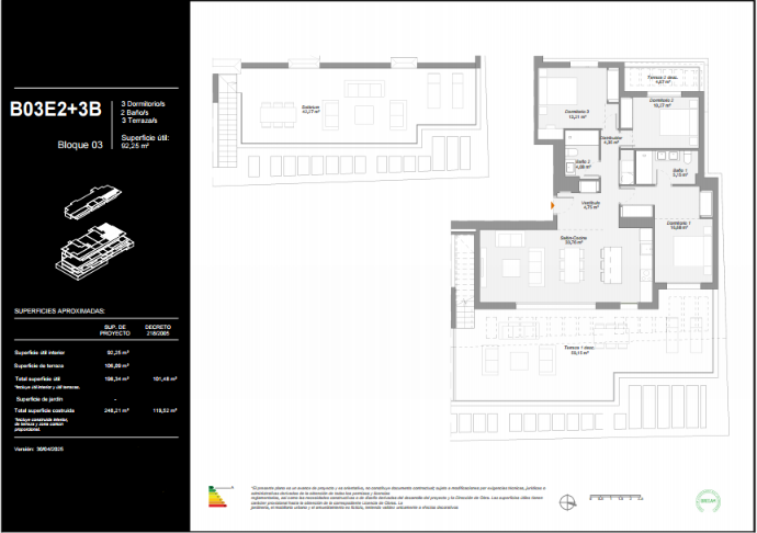 Image No.2-3 Bed Apartment for sale