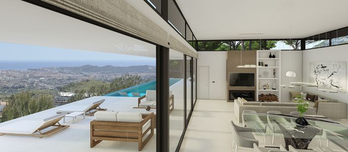 Image No.3-Villa de 4 chambres à vendre à Mijas