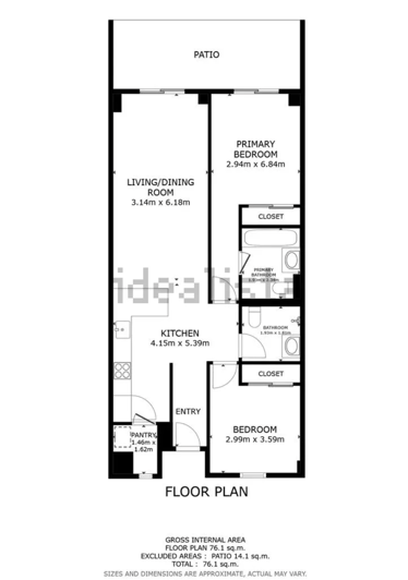 Image No.18-2 Bed Apartment for sale