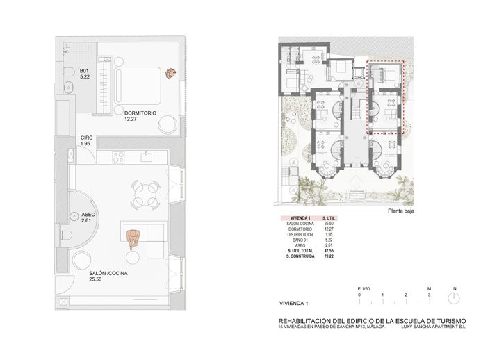 Image No.10-1 Bed Apartment for sale