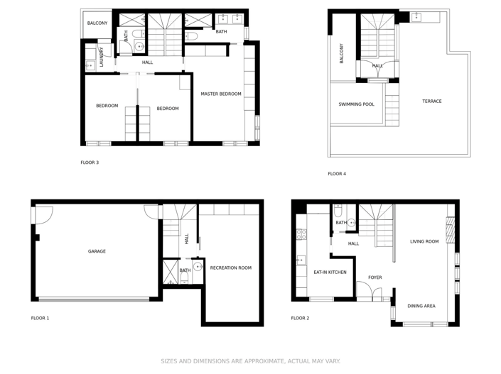 Image No.3-Maison de 4 chambres à vendre à Málaga City