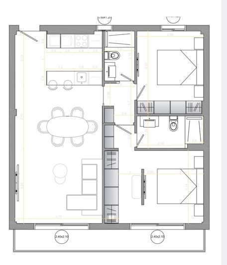 Image No.2-Appartement de 2 chambres à vendre à Fuengirola