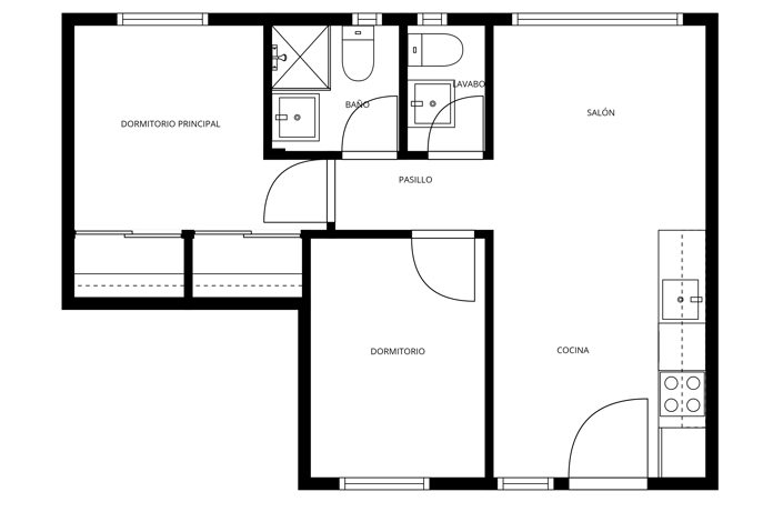 Image No.19-2 Bed Apartment for sale