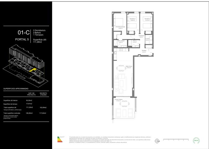 Image No.2-3 Bed Apartment for sale