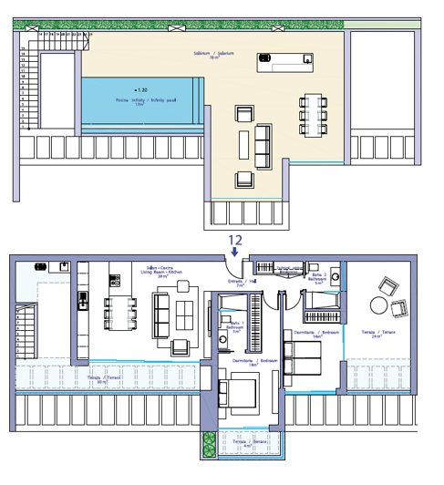 Image No.2-2 Bed Penthouse for sale