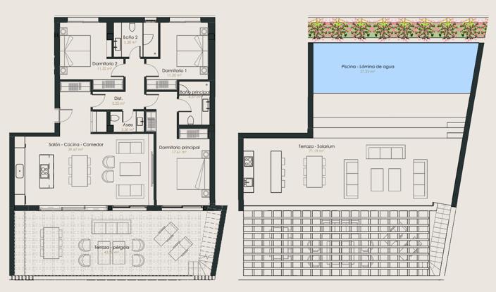 Image No.20-3 Bed Apartment for sale