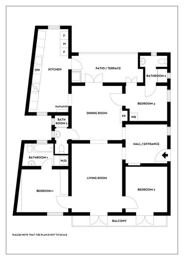 Image No.2-Appartement de 3 chambres à vendre à Palma de Mallorca