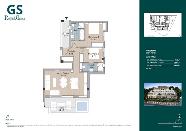 Image No.2-2 Bed Apartment for sale