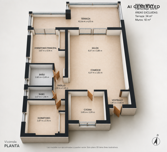 Image No.28-2 Bed Apartment for sale