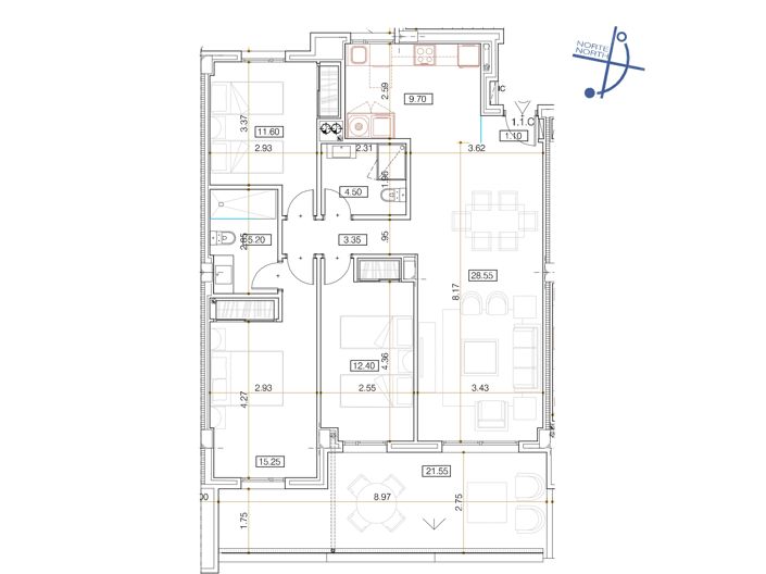 Image No.2-3 Bed Apartment for sale
