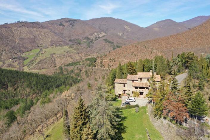 Image No.1-Ferme de 7 chambres à vendre à Sansepolcro