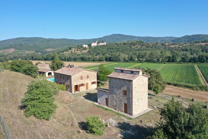 Image No.5-Ferme de 6 chambres à vendre à Cortona