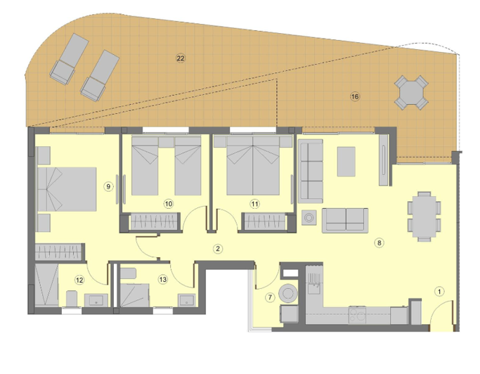 Image No.20-2 Bed Apartment for sale