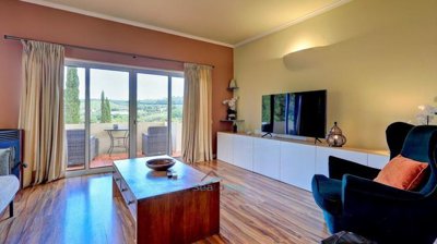 lounge with sliding doors