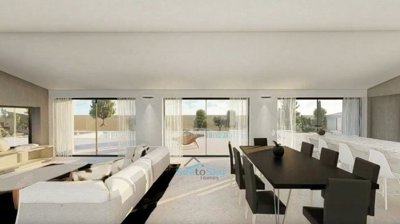 spacious lounge and dining area
