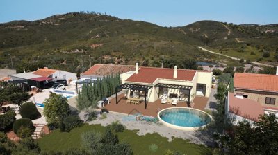 with swimming pool