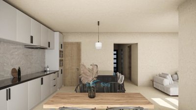 kitchen with separate utility room